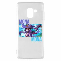 Чехол для Samsung A8 2018 Mona art - PrintSalon