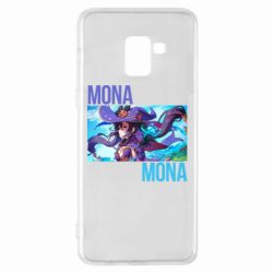 Чехол для Samsung A8+ 2018 Mona art - PrintSalon