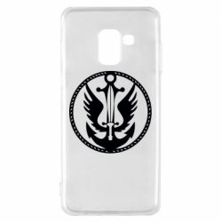 Чехол для Samsung A8 2018 Морская Пехота - PrintSalon