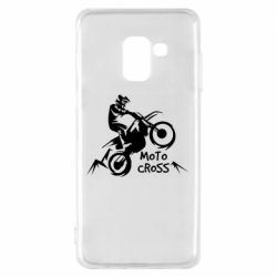 Чехол для Samsung A8 2018 Motocross sport - PrintSalon