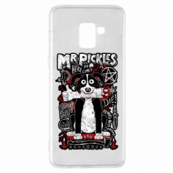 Чехол для Samsung A8+ 2018 Mr pickles the dog - PrintSalon