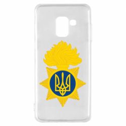 Чехол для Samsung A8 2018 Національна гвардія України - PrintSalon