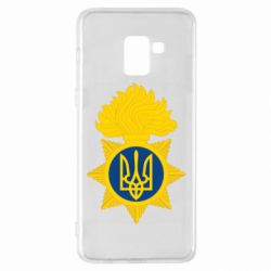 Чехол для Samsung A8+ 2018 Національна гвардія України - PrintSalon