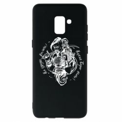 Чехол для Samsung A8+ 2018 Не грусти казак, пусть враг плачет - PrintSalon