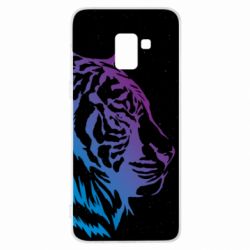 Чохол для Samsung A8+ 2018 Neon Tiger - PrintSalon