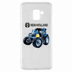 Чохол для Samsung A8+ 2018 New Holland tractor - PrintSalon
