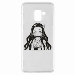 Чехол для Samsung A8+ 2018 Незуко