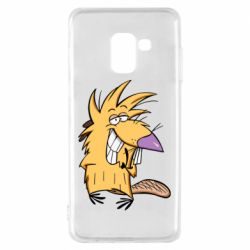 Чехол для Samsung A8 2018 Norbert from Angry Beavers - PrintSalon