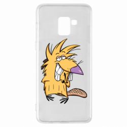 Чехол для Samsung A8+ 2018 Norbert from Angry Beavers - PrintSalon