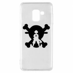 Чохол для Samsung A8 2018 One Piece Luffy Captain