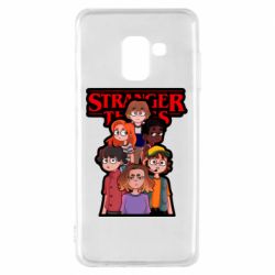 Чехол для Samsung A8 2018 ОСД Друзья вместе - PrintSalon