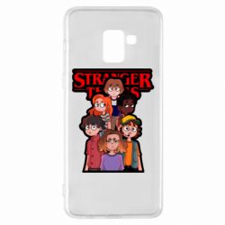 Чехол для Samsung A8+ 2018 ОСД Друзья вместе - PrintSalon