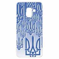 Чохол для Samsung A8 2018 Паттерн з гербом - PrintSalon