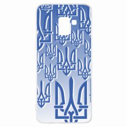 Чохол для Samsung A8+ 2018 Паттерн з гербом - PrintSalon