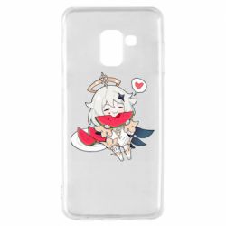 Чохол для Samsung A8 2018 Паймон з кавуном