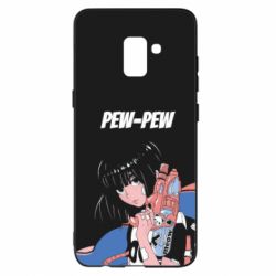 Чехол для Samsung A8+ 2018 Pew-Pew - PrintSalon