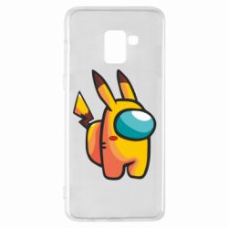 Чохол для Samsung A8+ 2018 Pikachu Among Us - PrintSalon