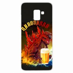 Чехол для Samsung A8+ 2018 Пивозилла - PrintSalon
