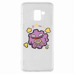Чехол для Samsung A8+ 2018 Pokemon Koffing - PrintSalon
