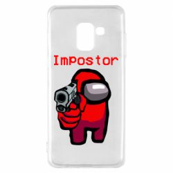 Чохол для Samsung A8 2018 Red Impostor - PrintSalon