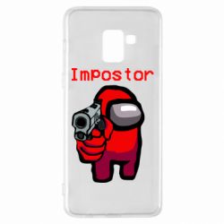 Чохол для Samsung A8+ 2018 Red Impostor - PrintSalon