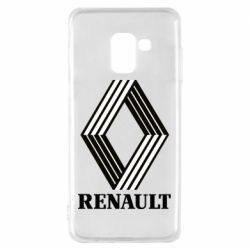 Чехол для Samsung A8 2018 Renault Logo 1972 - PrintSalon