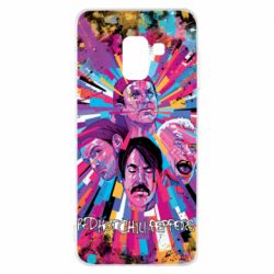 Чехол для Samsung A8 2018 RHCP Art