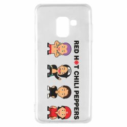 Чехол для Samsung A8 2018 RHCP Chibies - PrintSalon