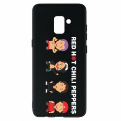 Чехол для Samsung A8+ 2018 RHCP Chibies - PrintSalon