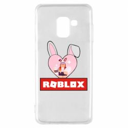 Чехол для Samsung A8 2018 Roblox Bunny Girl Skin - PrintSalon