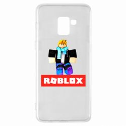 Чехол для Samsung A8+ 2018 Roblox Cool - PrintSalon