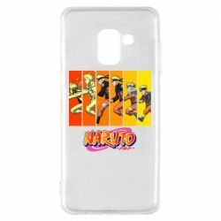 Чохол для Samsung A8 2018 Running Naruto - PrintSalon
