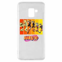 Чохол для Samsung A8+ 2018 Running Naruto - PrintSalon