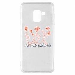 Чехол для Samsung A8 2018 Русский солдат в Украине - PrintSalon