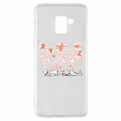 Чехол для Samsung A8+ 2018 Русский солдат в Украине - PrintSalon