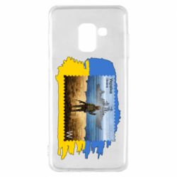 Чехол для Samsung A8 2018 Русский военный корабль! Украина - PrintSalon