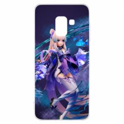 Чехол для Samsung A8 2018 Sangonomiya Kokomi - PrintSalon
