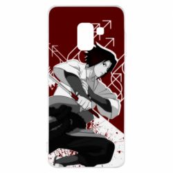 Чехол для Samsung A8 2018 Sasuke Uchiha - PrintSalon