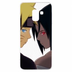 Чохол для Samsung A8 2018 Sasuke with Naruto - PrintSalon