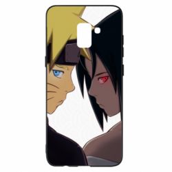 Чохол для Samsung A8+ 2018 Sasuke with Naruto - PrintSalon