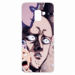 Чохол для Samsung A8+ 2018 Сайтама многоликий - PrintSalon
