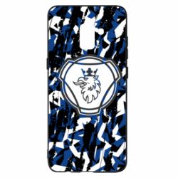 Чохол для Samsung A8+ 2018 Scania logo and grunge - PrintSalon