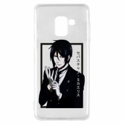 Чохол для Samsung A8 2018 Sebastian Michaelis butler - PrintSalon