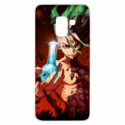 Чохол для Samsung A8 2018 Senku Doctor Stone - PrintSalon