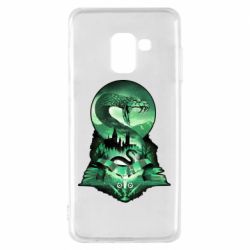 Чохол для Samsung A8 2018 Slytherin collage - PrintSalon