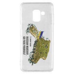 Чехол для Samsung A8 2018 Snake island - PrintSalon