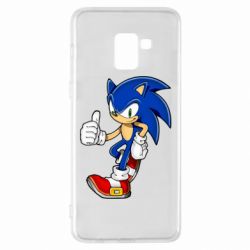 Чохол для Samsung A8+ 2018 Sonic art - PrintSalon