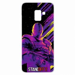 Чехол для Samsung A8+ 2018 Special Forces Fighter - PrintSalon