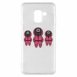 Чохол для Samsung A8 2018 Солдати гра в Кальмара - PrintSalon