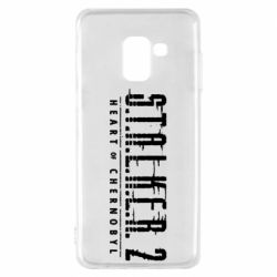 Чехол для Samsung A8 2018 Stalker 2 Heart Of Chernobyl Logo - PrintSalon